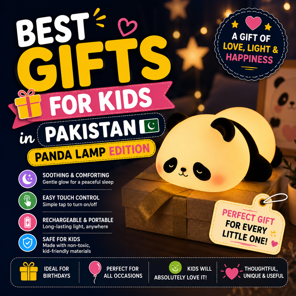 Best Gifts for Kids in Pakistan – Panda Lamp Edition