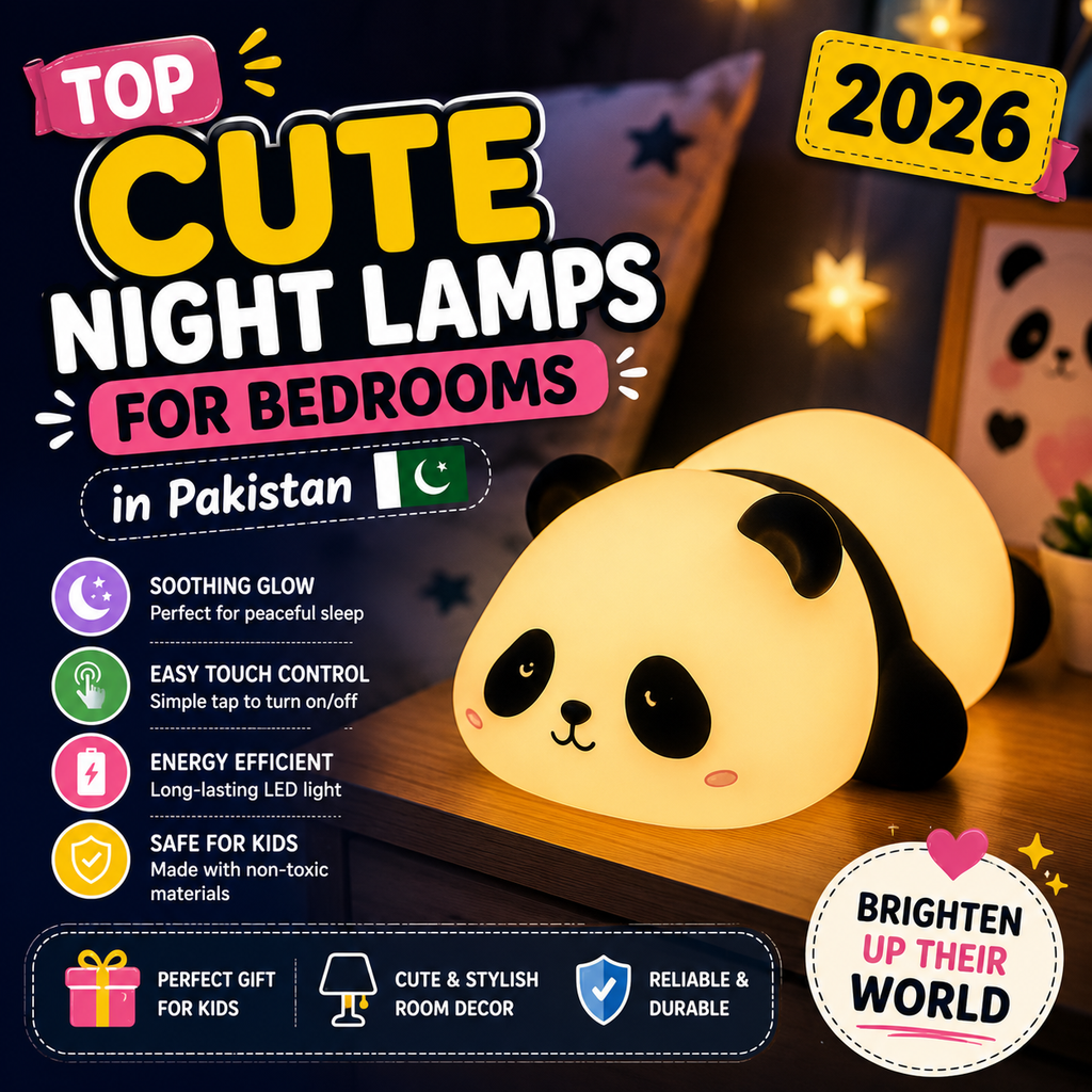 Top Cute Night Lamps for Bedrooms in Pakistan (2026)