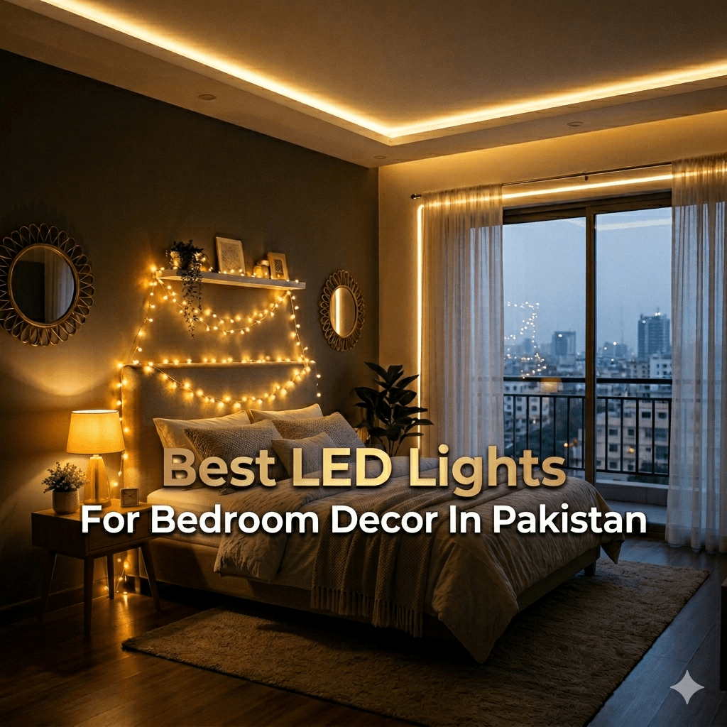 Best LED Lights for Bedroom Decor in Pakistan