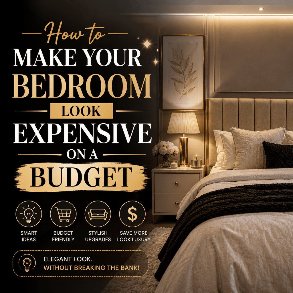 How to Make Your Bedroom Look Expensive on a Budget
