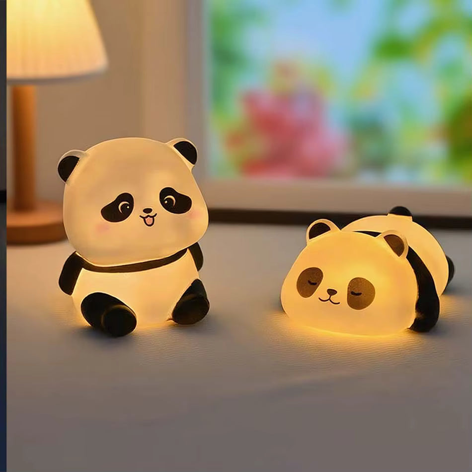Cute Panda LED Night Light – Kids Bedside Lamp for Bedroom & Living Room Decor | Pakistan - Home Decor by Maryum