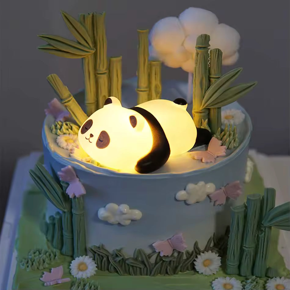 cute panda bedside lamp kids