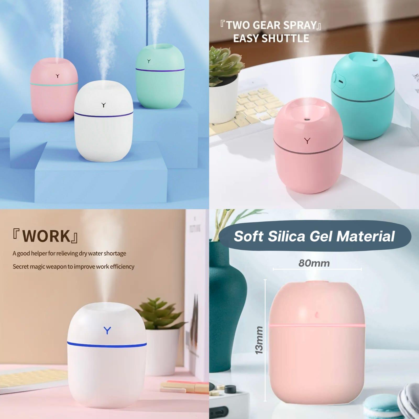 Mini USB Air Humidifier – Portable Mist Diffuser | Home Decor & Air Moisturizer Pakistan - Home Decor by Maryum